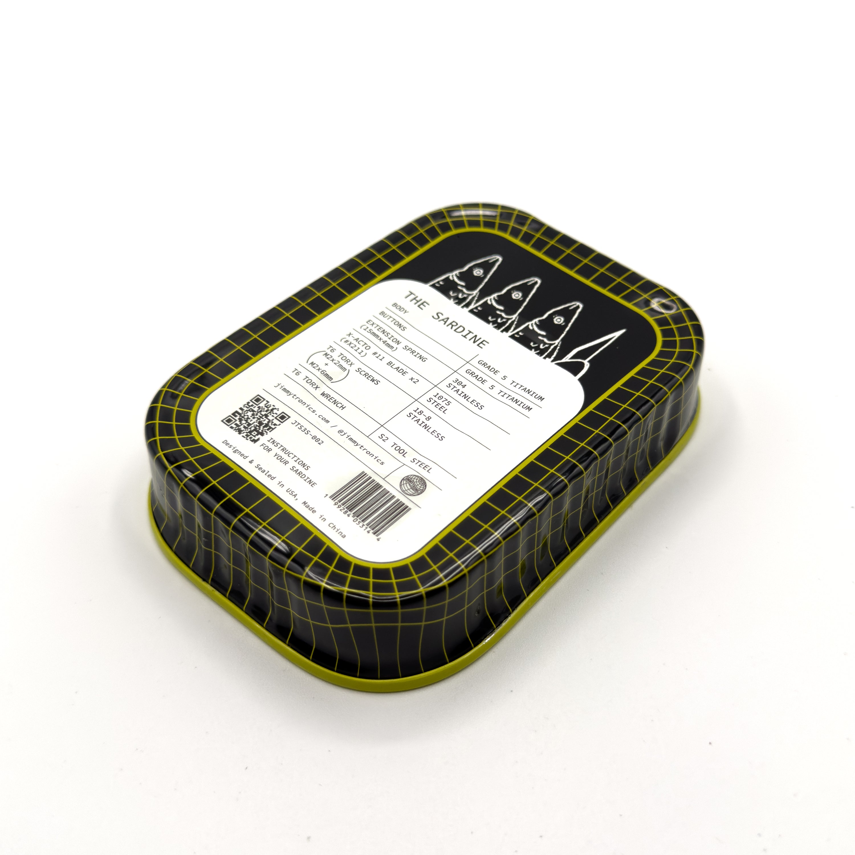 Sardine Titanium Nano Knife