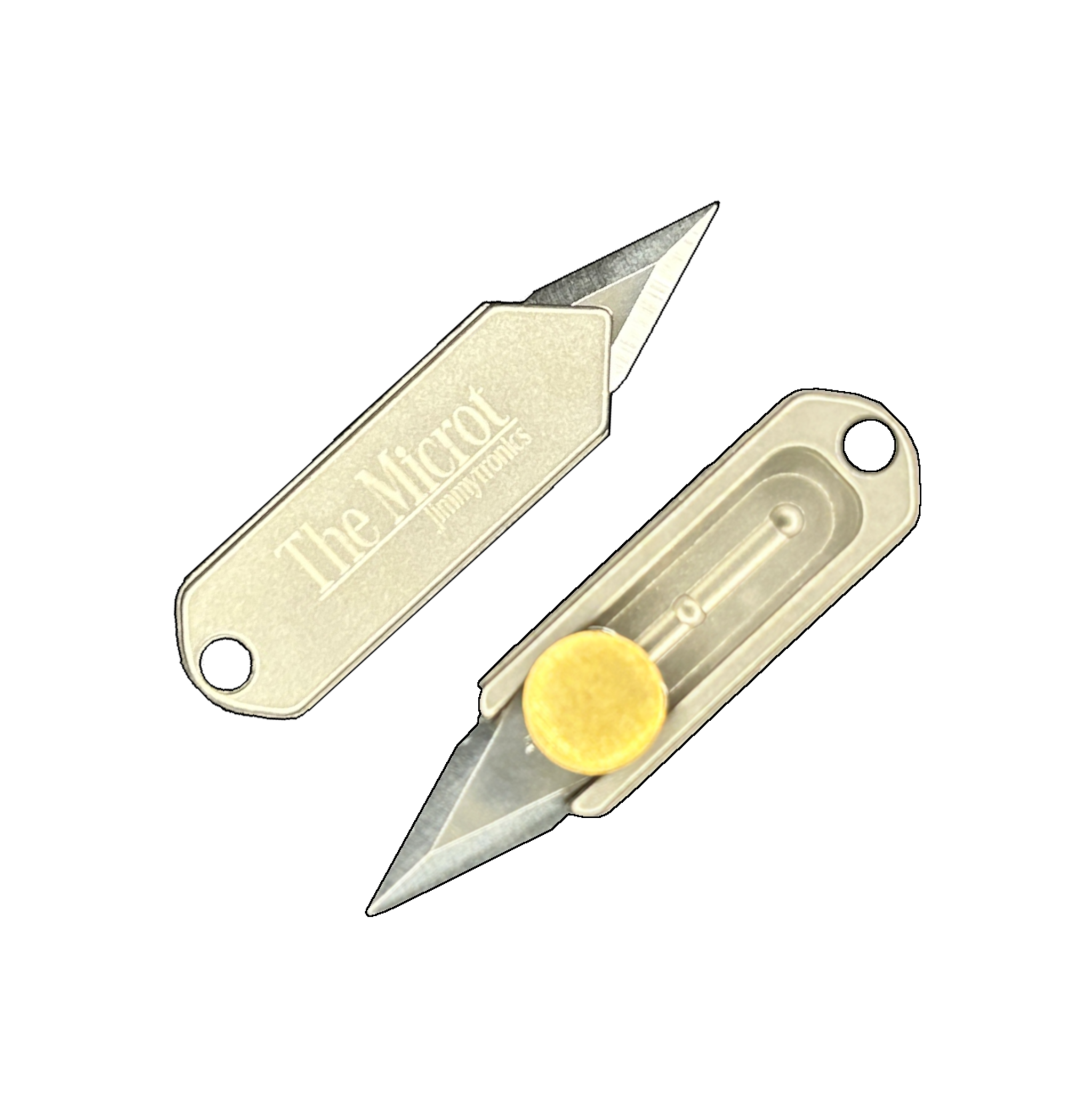The Microt: Titanium Keychain Knife